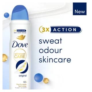 Dove Advanced Care Original deodorant spray